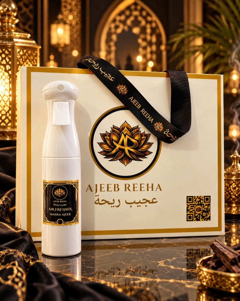 Air Freshener Marra Ajeeb, vaporisateur et coffret — Ajeeb Reeha