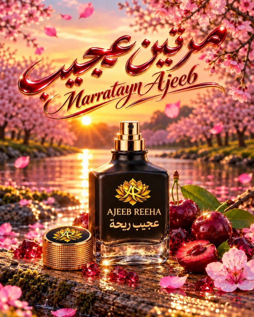 Marratayn Ajeeb au coucher des cerisiers — Intense Perfume Ajeeb Reeha
